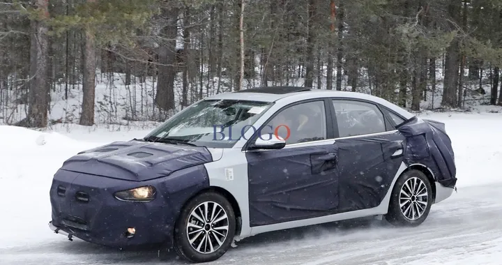 Una misteriosa berlina Kia-Hyundai avvistata in Svezia