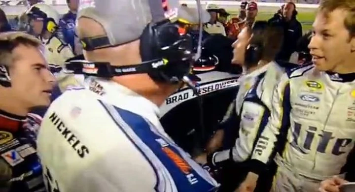 Il video della rissa dopo una gara del campionato NASCAR