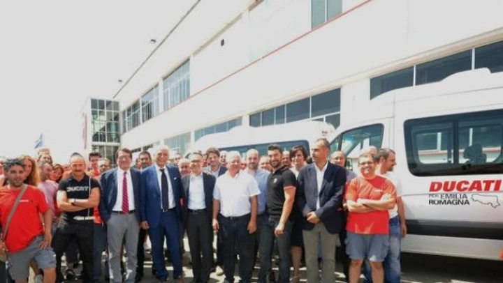 Ducati per l'Emilia