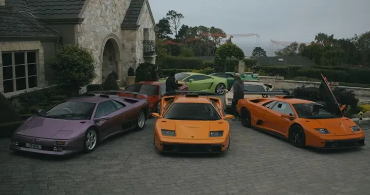 Da bambino sognava Pebble Beach: 30 anni dopo ci arriva con 14 Lamborghini