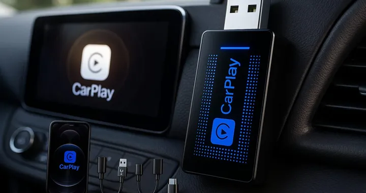 CarPlay wireless a meno di 17 euro: comfort e praticità per ogni auto