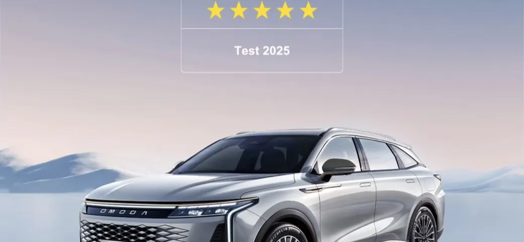 Omoda 9 Super Hybrid ottiene le 5 stelle EuroNCAP: i punti di forza