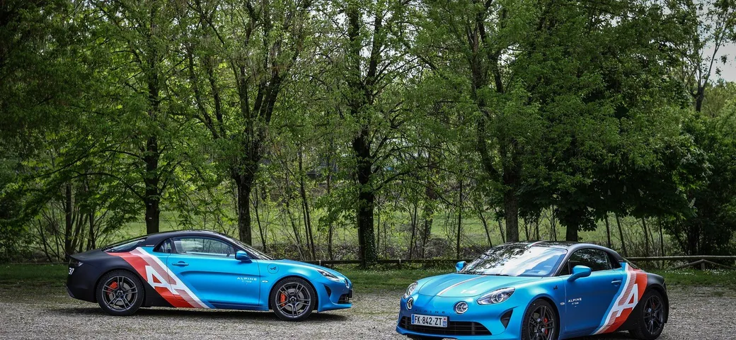 Alpine A110: la versione speciale Trackside per Alonso e Ocon