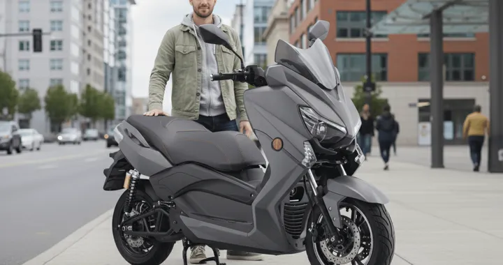 Hurba 300S, il maxi-scooter elettrico italiano con 350 km di autonomia