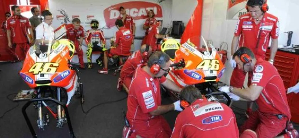 Test positivo per Rossi sulla Ducati GP12 2012 a Jerez