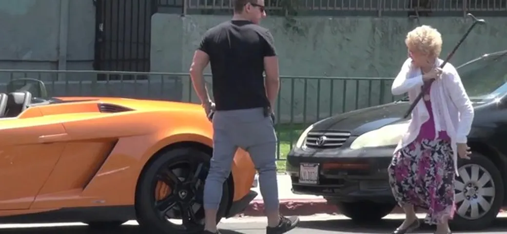 Video: lo scherzo è con la Lamborghini Gallardo