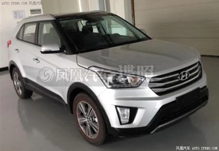 Hyundai ix25: foto spia senza veli