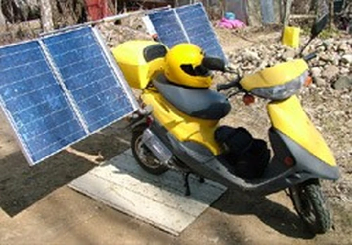 Scooter a energia solare