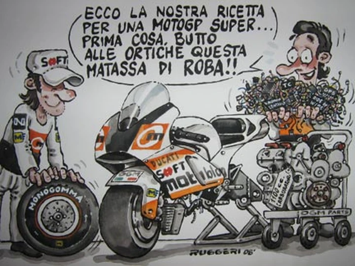 MotoGP del futuro? Monogomma, senza elettronica e con motori da 1000cc