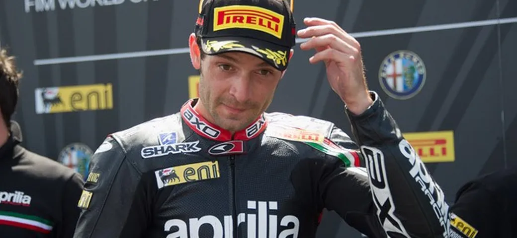 SBK, Aprilia: Guintoli in forse per Mosca