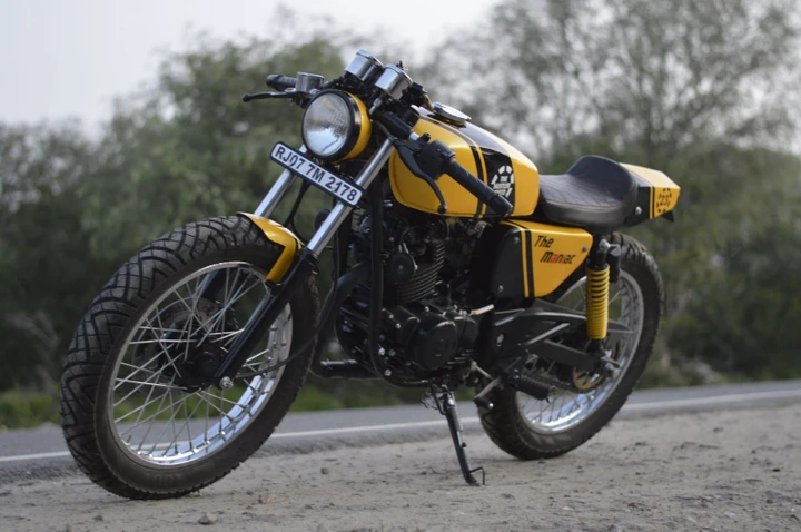 The Maniac: non servono i cc per fare una cafè racer