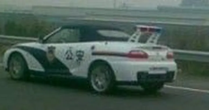 MG TF della polizia cinese