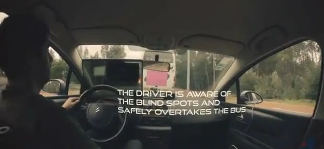 See Through System: l'automobile che precede diventa trasparente