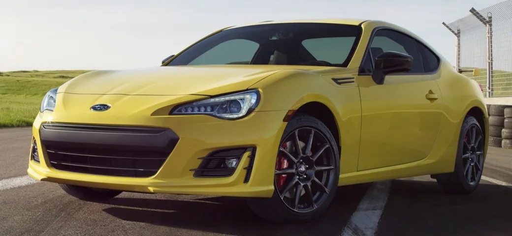 Subaru BRZ Series.Yellow