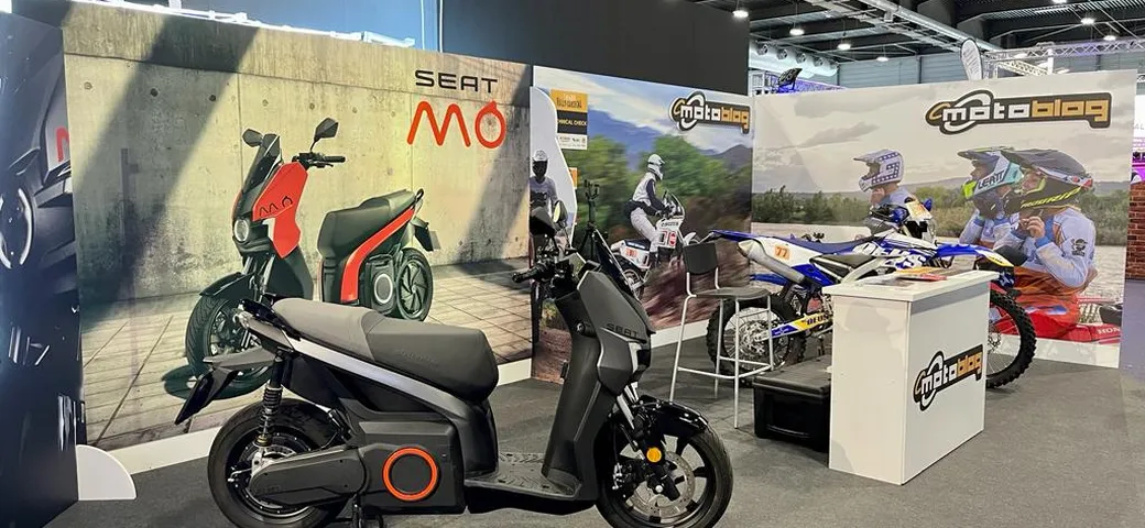 Mobilità elettrica: Seat MÓ 125 allo stand Motoblog di Motor Bike Expo 2023