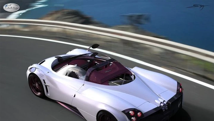 Pagani Huayra Roadster: il render di un nostro lettore