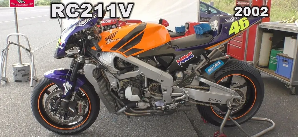 Honda Collection Hall 走行確認テスト「RC211V 2002年」 2016/5/31