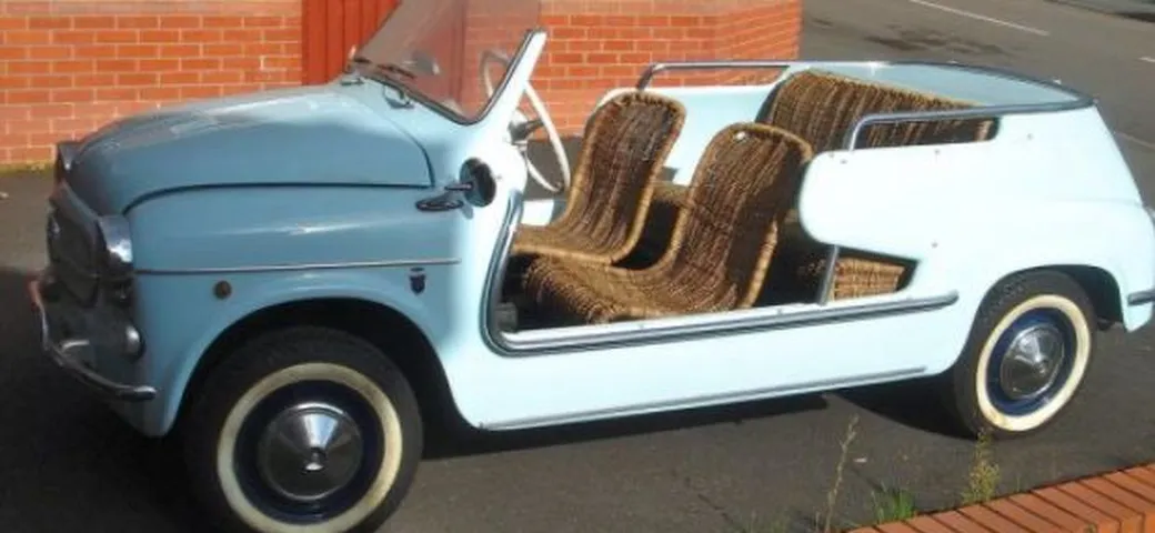 Foto della settimana: in vendita la Fiat 600 Jolly di Gianni Agnelli