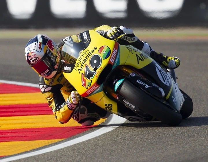 Moto2 Aragon 2014: prima pole per Maverick Vinales, Franco Morbidelli 4° [Foto]