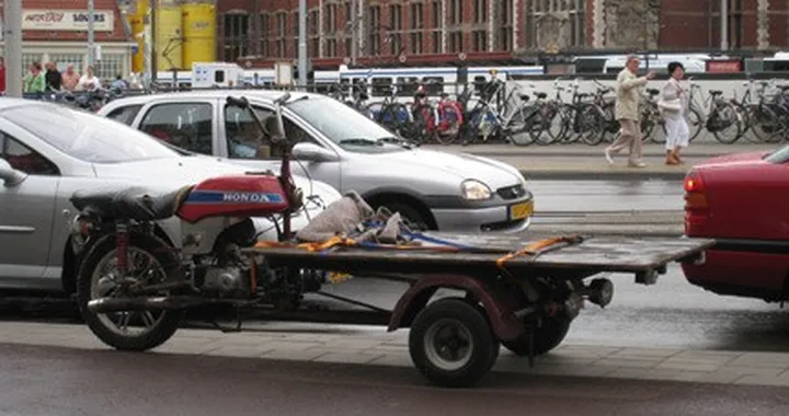 Foto del giorno: Honda tre ruote