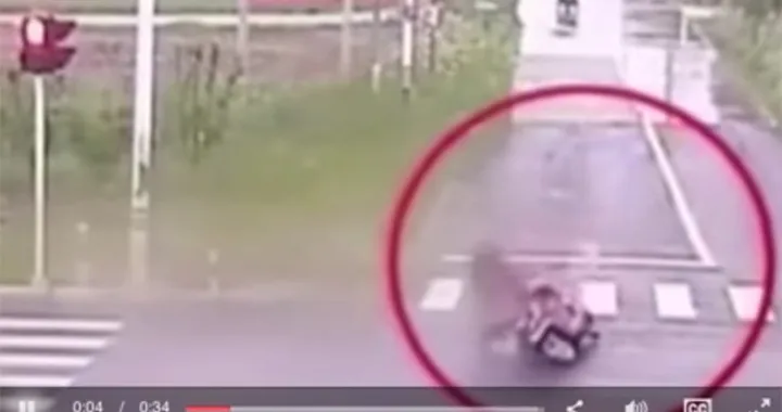 Video: scampato incidente apocalittico