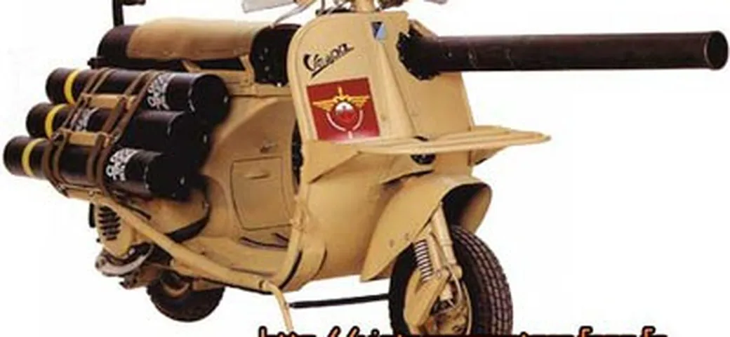 Vespa 150 A.C.M.A. T.A.P. (Troupes Aéro Portées)