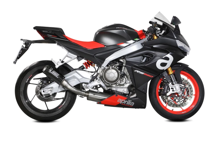 MIVV, sette sistemi di scarichi completi per la Aprilia RS 660