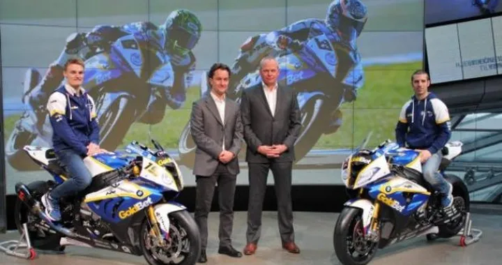 SBK: presentato a Monaco il BMW Motorrad Goldbet Superbike Team 2013