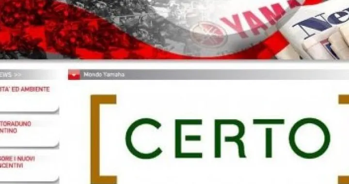 Yamaha riceve la certificazione ambientale UNI EN ISO 14001-2004