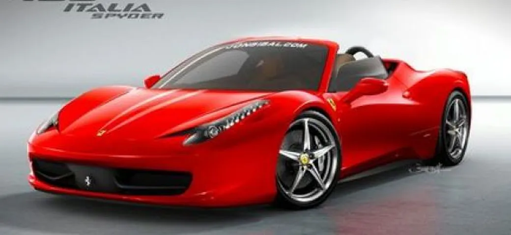 Ferrari 458 Spider: potrebbe avere un tetto metallico