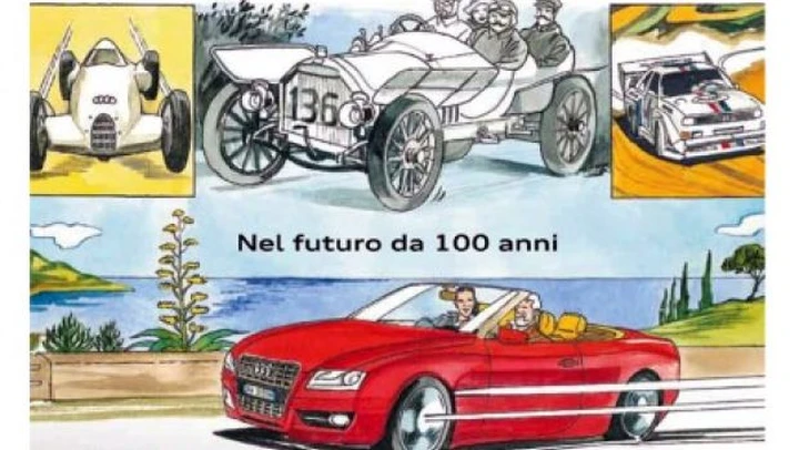 Audi: un fumetto per celebrare i 100 anni