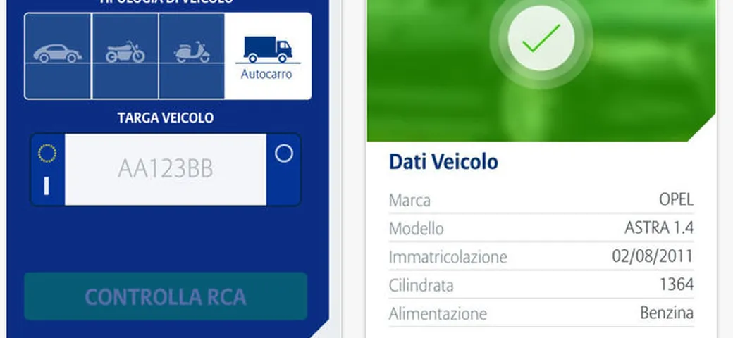 Le migliori app per auto: Allianz Controllo Rca