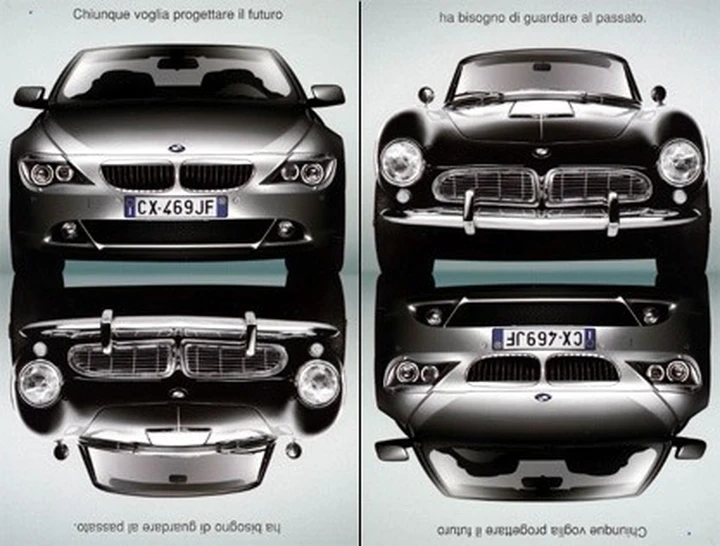 Pubblicità BMW, presente e passato