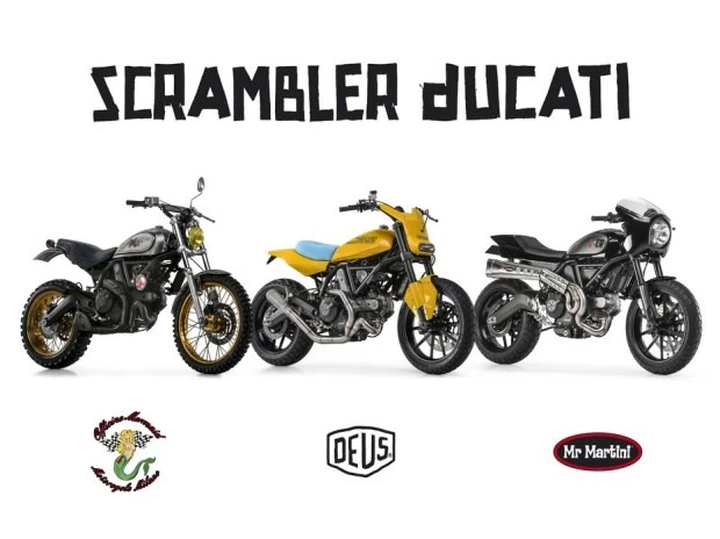 Ducati Scrambler Special by Deus Ex Machina, Officine Mermaid e Mr. Martini