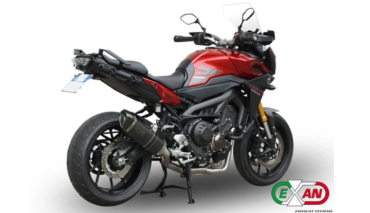 Scarico EXAN X-Black Ovale per Yamaha MT-09 Tracer