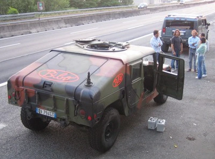Prova Hummer H2: giornata nera per le militari...
