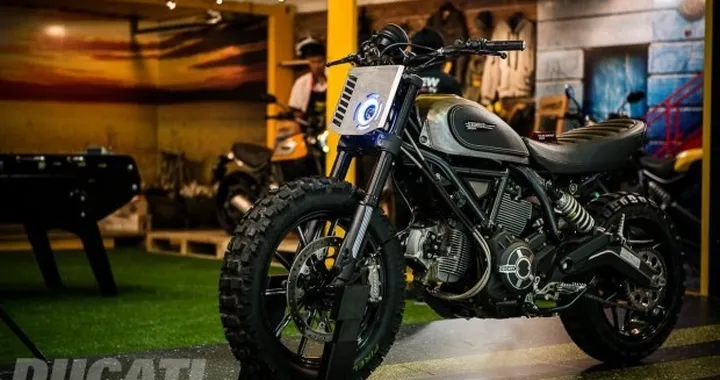 Ducati Scrambler 'Dirt Track Concept' by Ducati Tailandia