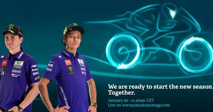 MotoGP: Il Team Movistar Yamaha di Rossi e Lorenzo si svelerà il 28 gennaio