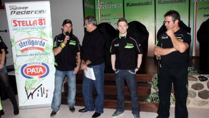 18 candeline per il Team Pedercini. Presenti Rolfo, Aitchison e Borciani (Team Manager e pilota nel CIV)
