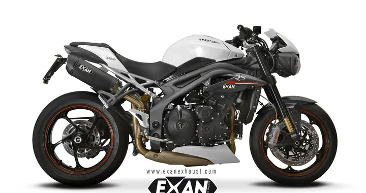 Triumph Speed Triple 1050 (2018-2020): tre coppie di scarichi by Exan