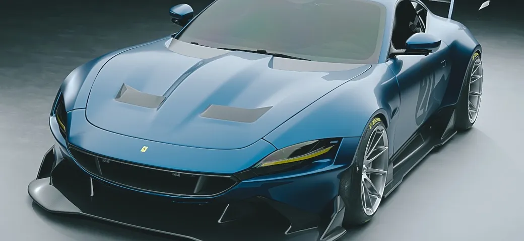 Ferrari Roma XX: l'ipotesi di stile è intrigante