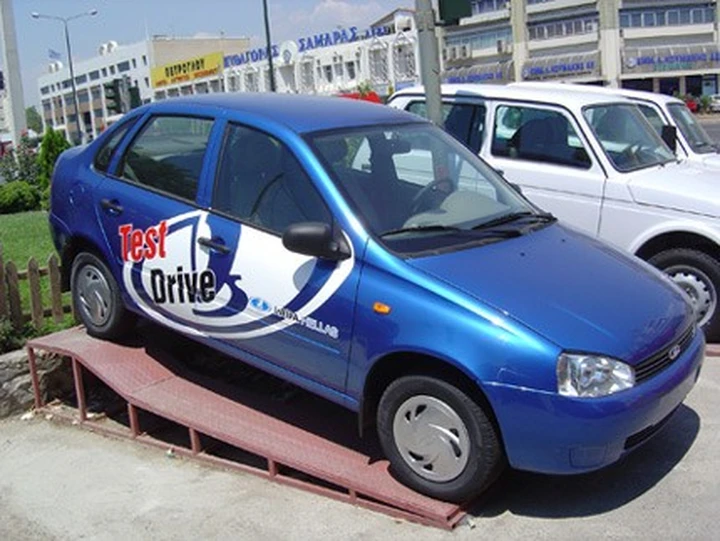 Progetti Lada (I): la Kalina debutta in Grecia