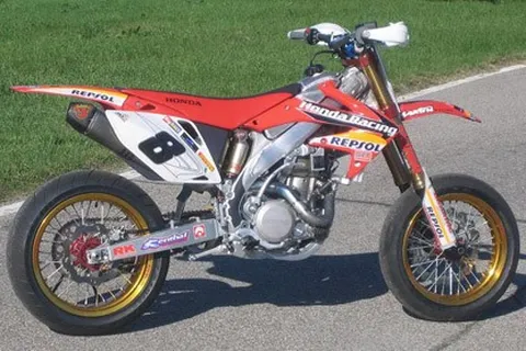 Honda 450 crf supermoto top