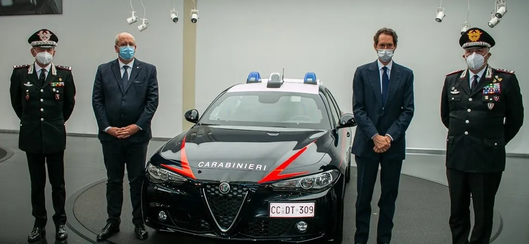 Alfa Romeo Giulia arruolata nei Carabinieri con 1.770 esemplari