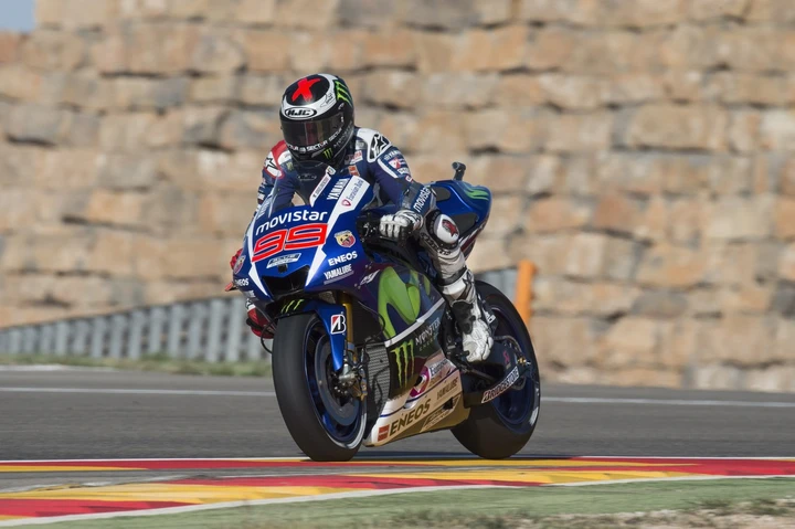 MotoGP Aragon: Jorge Lorenzo missile nel Day-1, Valentino Rossi a +0.683 [Foto]