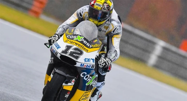 Moto2, Thomas Luthi il più veloce del venerdì