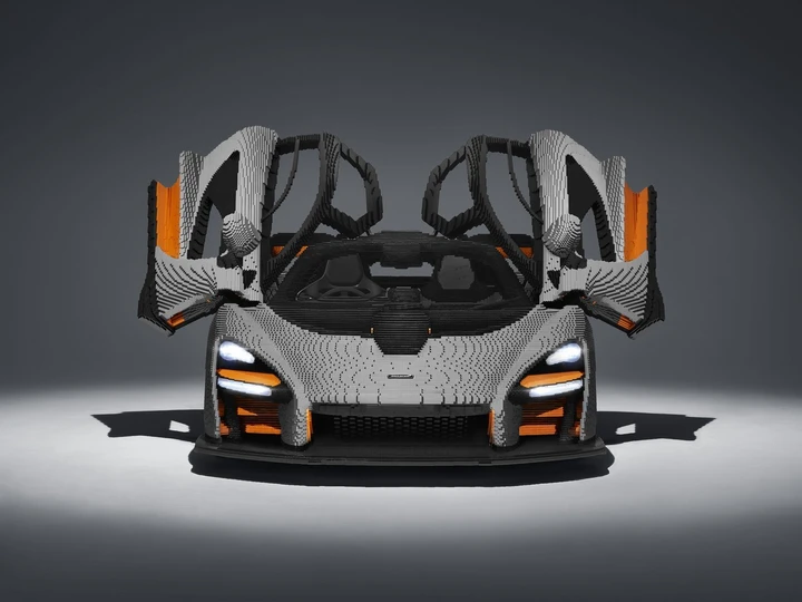 McLaren Senna Lego: replica della supercar coi mattoncini