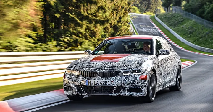 Nuova BMW Serie 3: foto spia ufficiali al Nurburgring