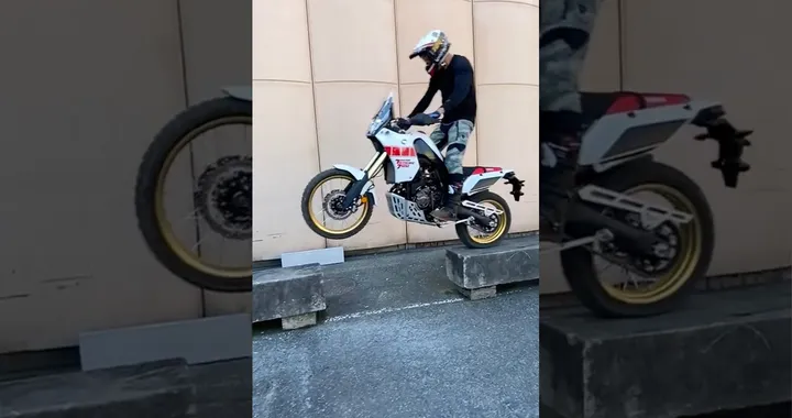 Pol Tarres: trial con la Yamaha Ténéré 700 Rally Edition (Video)