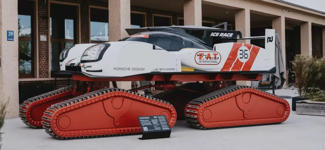 La Porsche 919 Hybrid vincitrice di Le Mans in formato gatto delle nevi | Video
